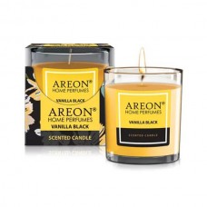 Свеча ароматическая Areon Vanilla Black 120г