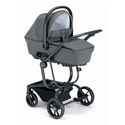 Коляска CAM TASKI SPORT TRIS (3 в 1), группа 0/4 (0-22кг), антрацит-черный