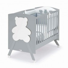 Кроватка детская CAM LETTINO ORSO, POLLY (группа 0/3), серый