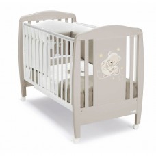 Кроватка детская CAM LETTINO ORSO, LUNA (группа 0/3), лунный медведь, песочный