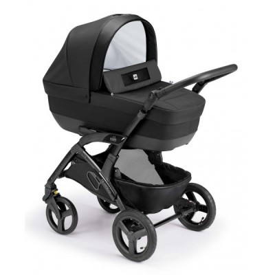 Коляска CAM TRIS SMART (3 в 1), группа 0/4 (0-22кг), черный спорт