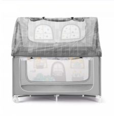 Кроватка дорожная с сумкой в комплекте CAM DAILY CASA DEL SOGNI (группа 0/3), серый