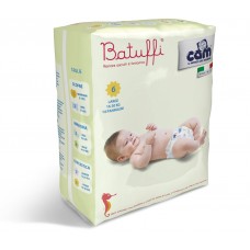 Подгузники Cam  Pannolino Batuffi Large 6 – 14 Шт. (16–30Кг)