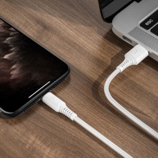 Кабель BOROFONE BX47 для Lightning белый