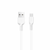 Кабель hoco. X20 Flash micro 1м белый