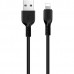 Кабель hoco. X20 Flash lightning 2M черный