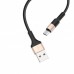 Кабель hoco. X26 Xpress для Micro черно-золотой