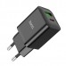 Зарядное устройство hoco. N28 PD20W+QC3.0 (Type-C - iP), черный