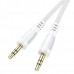 Кабель BOROFONE BL14 AUX (L=1M) белый