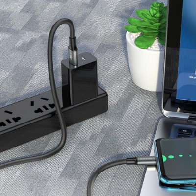 Кабель BOROFONE BX82 lightning черный