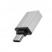 Адаптер BOROFONE BV3 Type-c OTG серебро