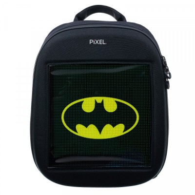 Рюкзак с LED-дисплеем PIXEL ONE - BLACK MOON, 41х32х16см, 3 карманов, 15", 790гр.,20л, жёсткий