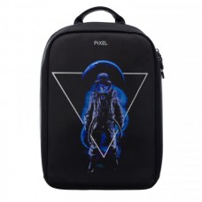 Рюкзак с LED-дисплеем PIXEL MAX - BLACK MOON, 43х31х17см, 10 карманов, 15", 850гр.,20л, мягкий