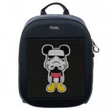 Рюкзак с LED-дисплеем PIXEL ONE - GRAFIT, 41х32х16см, 3 карманов, 15", 790гр.,20л, жёсткий