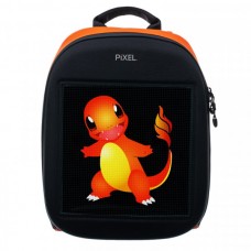 Рюкзак с LED-дисплеем PIXEL ONE - ORANGE, 41х32х16см, 3 карманов, 15", 790гр.,20л, жёсткий