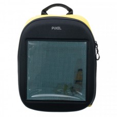 Рюкзак с LED-дисплеем PIXEL ONE - YELLOW SUN, 41х32х16см, 3 карманов, 15", 790гр.,20л, жёсткий